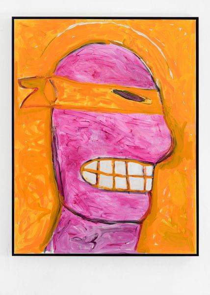 Michelangello from TMNT 2 180 x 140 cm 2019 oil on canvas